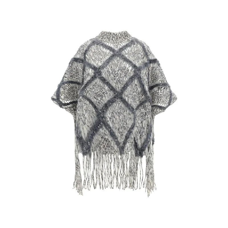 Modern Women's Outfit Brunello Cucinelli Women's Poncho