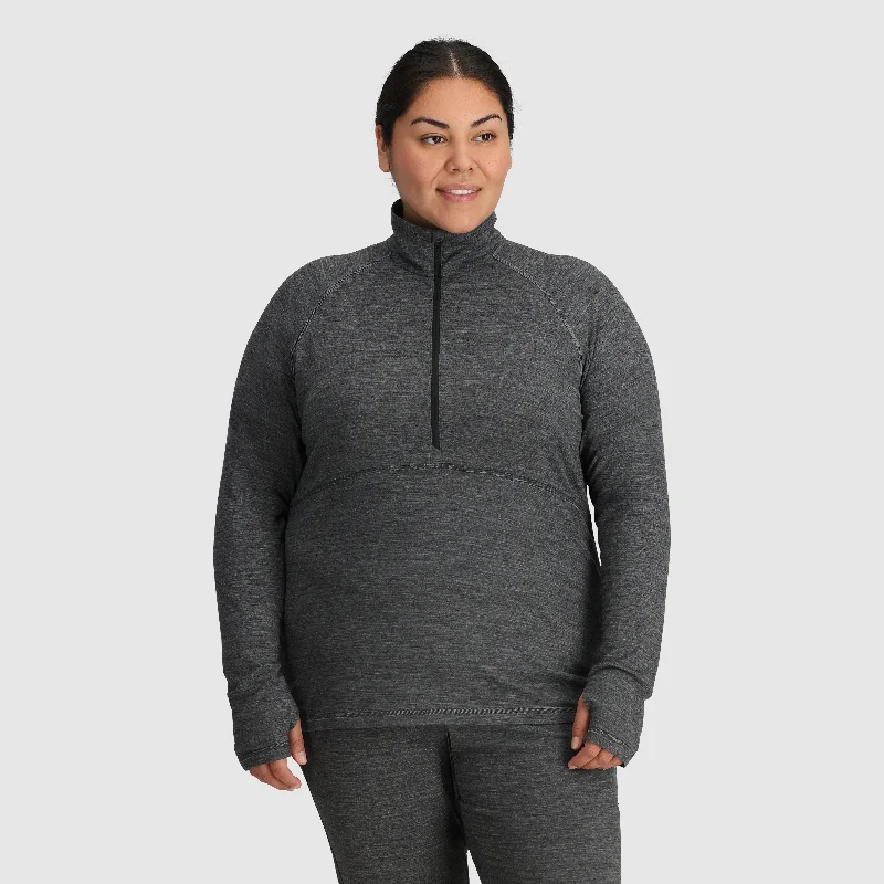 Women's Clothing Women's Alpine Onset Merino 150 Half Zip-Plus