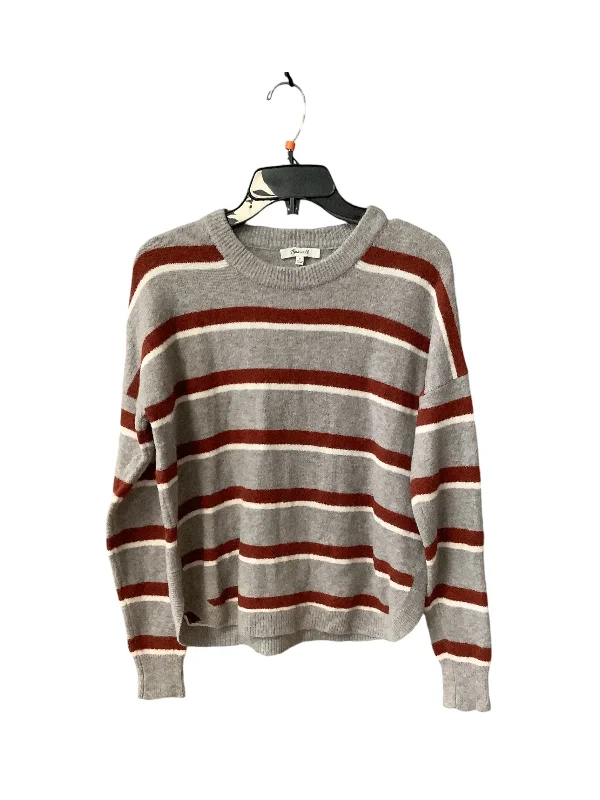 Sweater By Madewell In Striped Pattern, Size: Xs