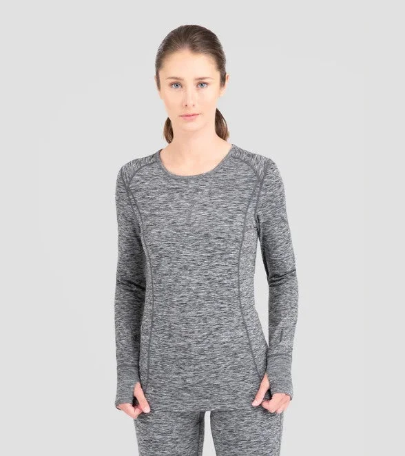 Trendy Athleisure Clothing For Women Terramar Women's Cloud Nine Thermal Top