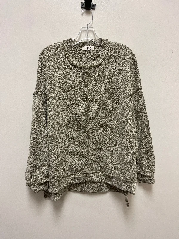 Sweater By Zenana Outfitters In Green, Size: Xs