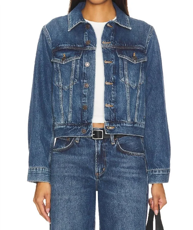 Women's Casual Attire 90's Jean Jacket In Control