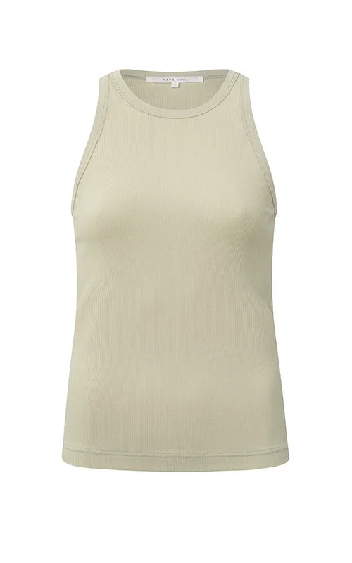 Women's Clothing Rib Agate Grey Singlet