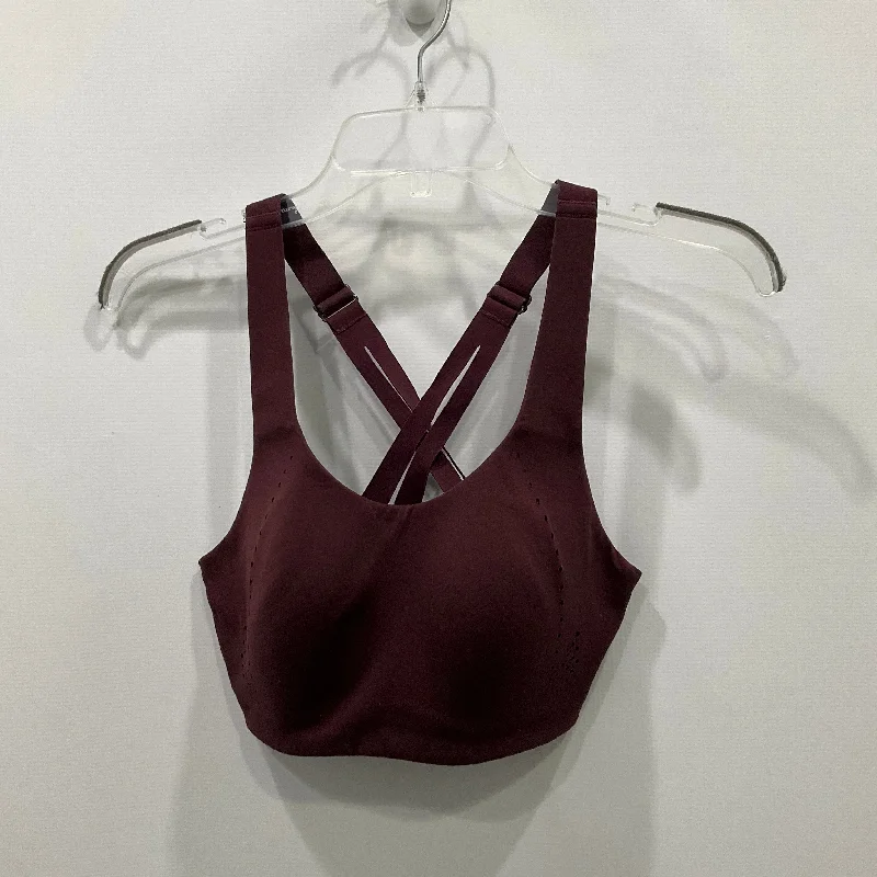 Women's Vacation Garments Athletic Bra By Lululemon In Maroon