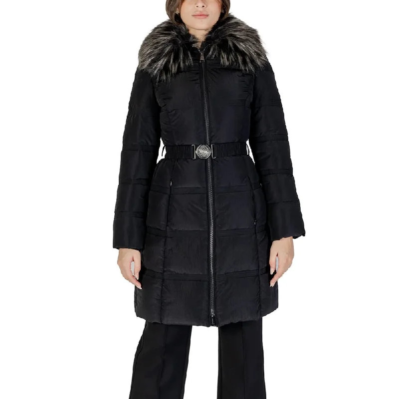 Women's Chic Outerwear Outfit Guess  Polyester Jackets & Women's Coat