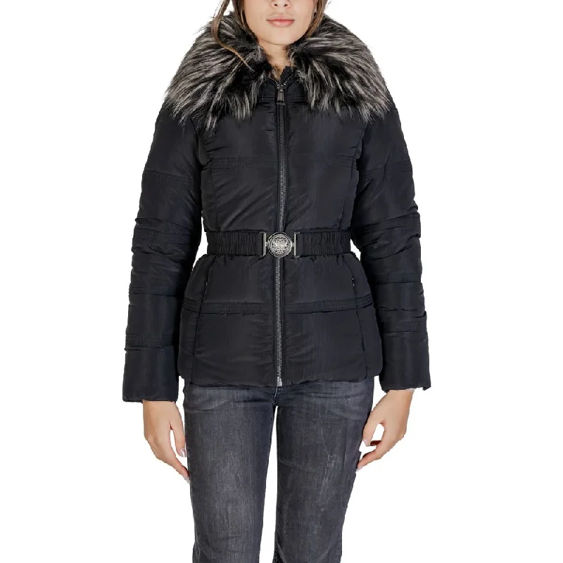 Stylish And Comfortable Clothing For Women Guess  Polyamide Jackets & Women's Coat