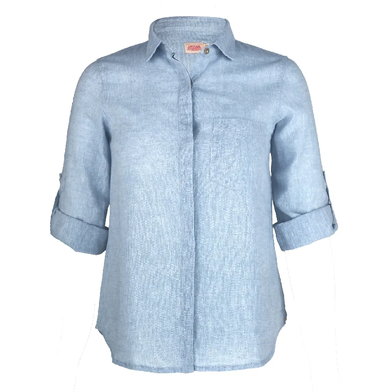 Women's Athletic Apparel Kelly Shirt Sky Blue