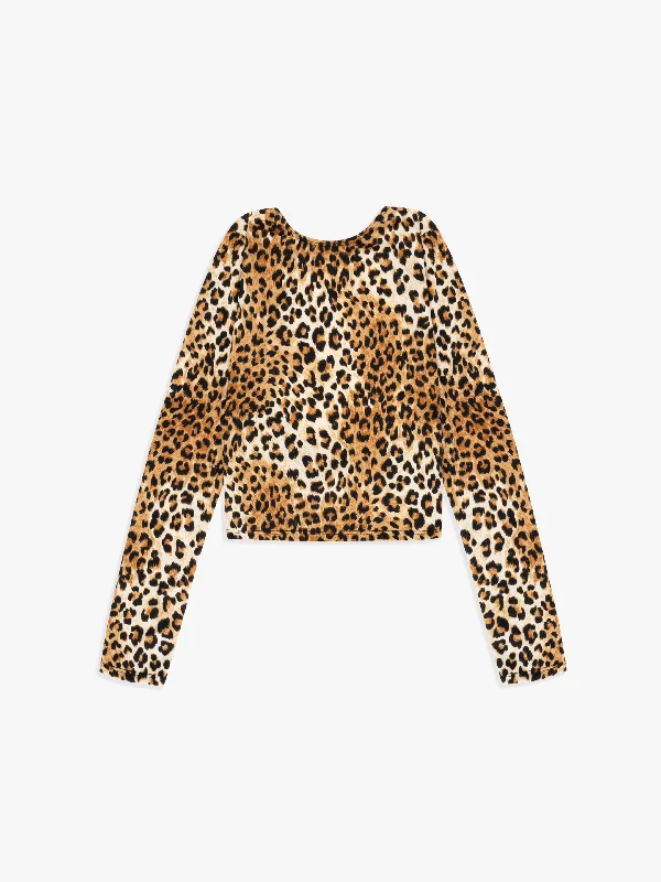 Women's Elegant Apparel Rowan Top - Leopard