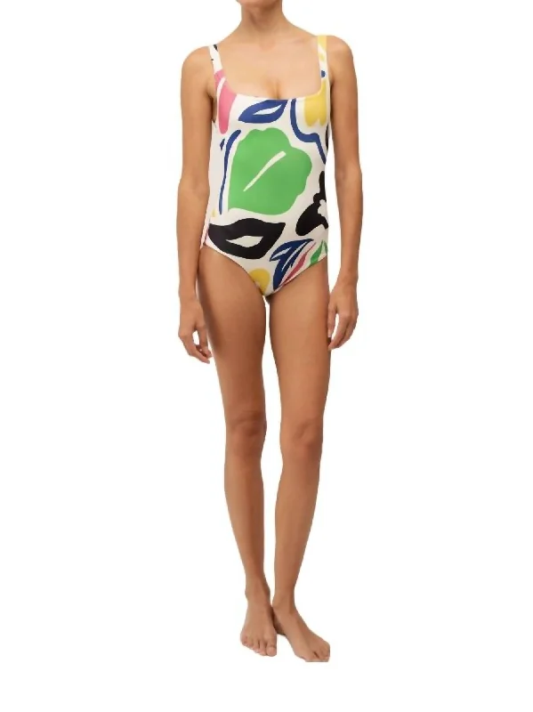 Women's Plus-Size Apparel Mile One Piece In Calla Multi