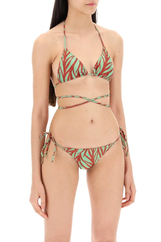 Women's Functional Apparel For Outdoor Activities Reina Olga 'animal Print Miami Bikini Set