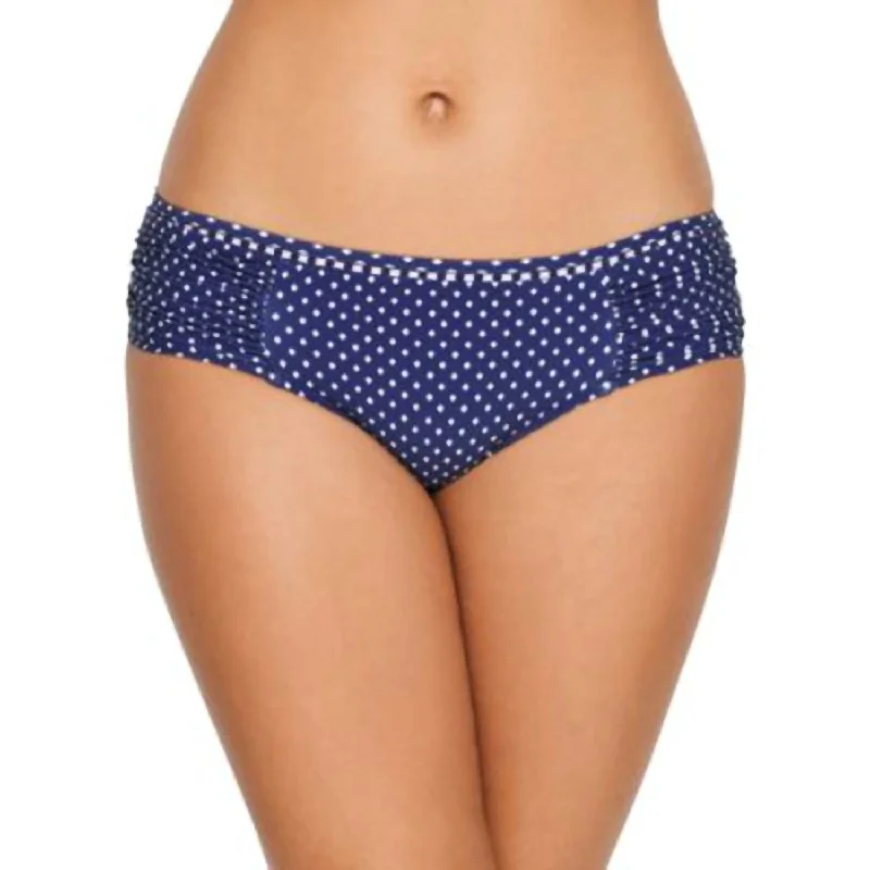 Affordable Women's Garments Beach Belle Wide Side Bikini Bottom In Blue Opal