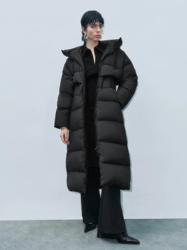 Flash Sale On Fashion – Act Fast Padded Longline Down Outerwear