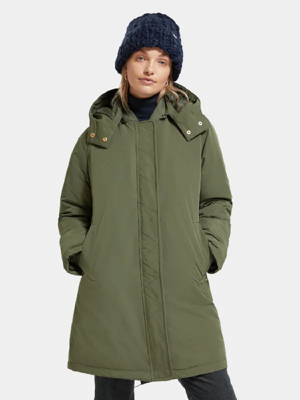 Women's Active Outfit For Fitness Water-repellent parka