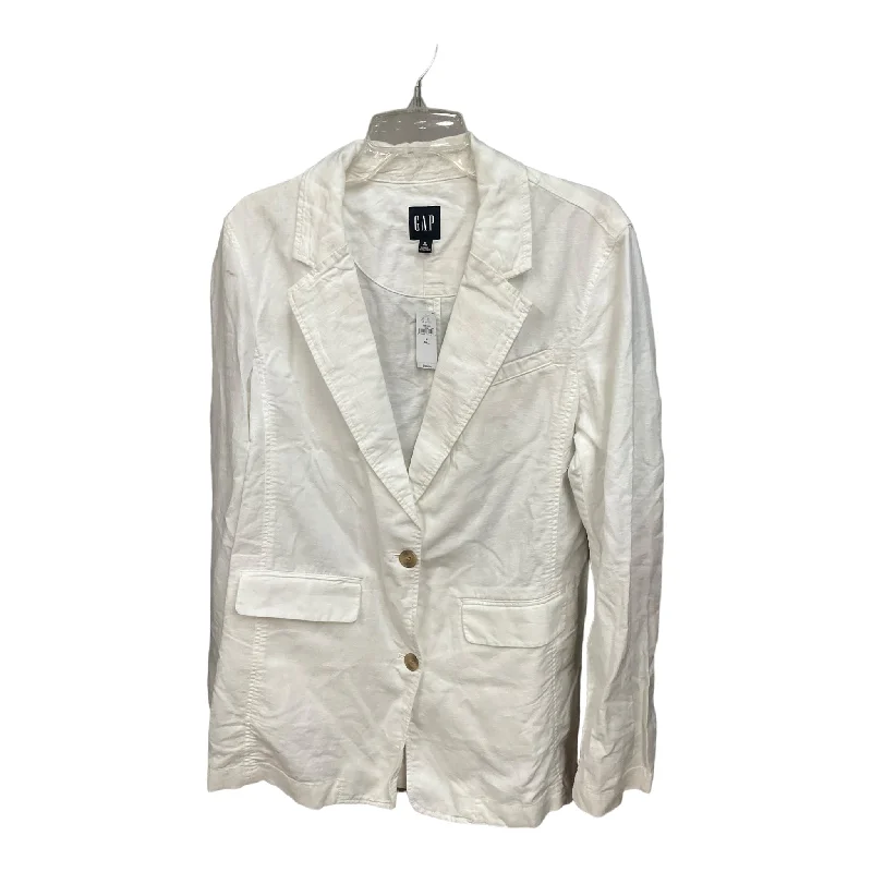 Women's Formal Event Outfit White Jacket Other Gap, Size M