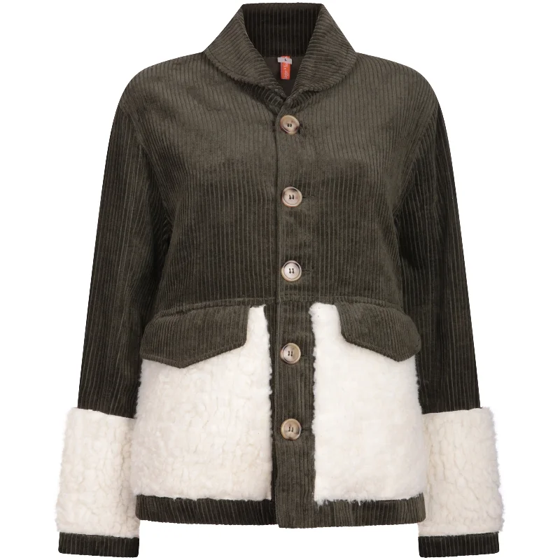 Stylish Outerwear Clothing For Women Brooklyn Jacket Khaki