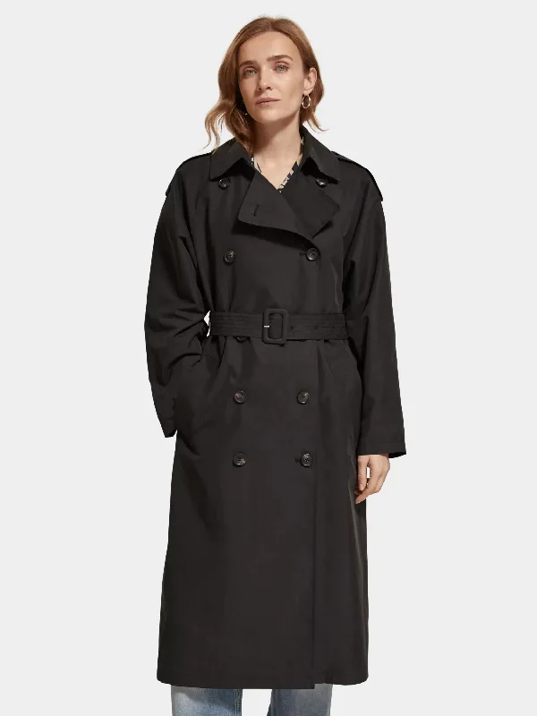 Women's Fashionable Clothing Sets Oversized trench coat