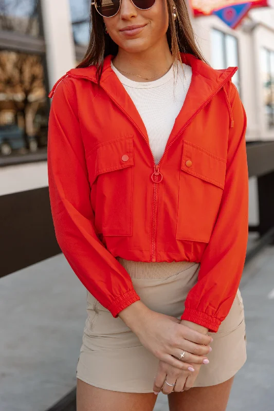 Women's Work Apparel BREEZY BLISS JACKET IN RED