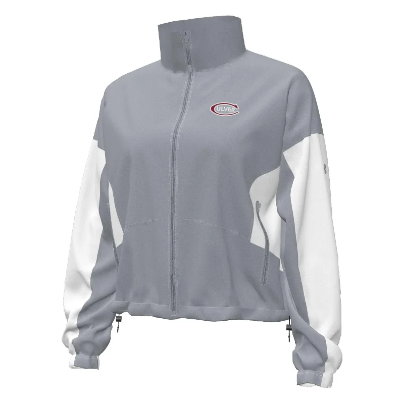 Trendy And Timeless Styles Now At Exclusive Discounts Under Armour Womens Gameday Woven Jacket - Mod Grey