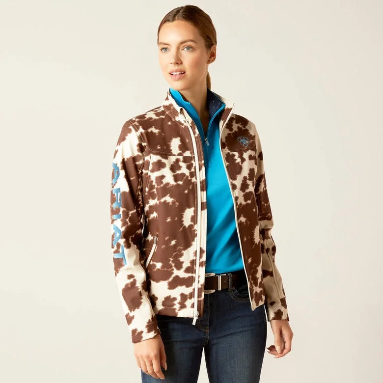 Timeless Women's Apparel Ariat Women's Team Softshell Pony Print Jacket