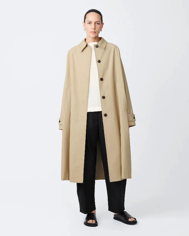 Women's Chic Outerwear Outfit HOLIN COAT / TAN