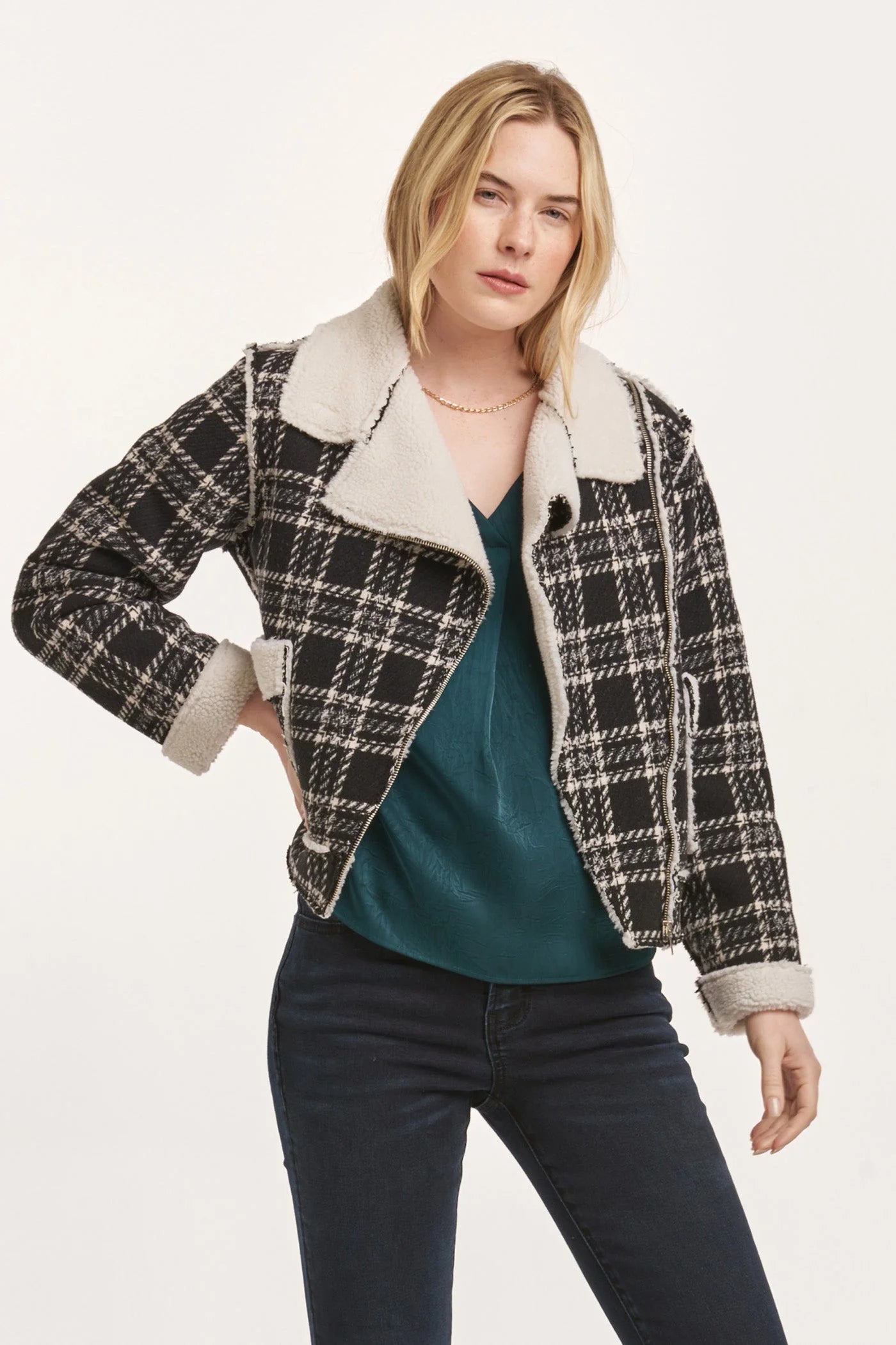 Women's Chic Apparel Alvie Collared Jacket