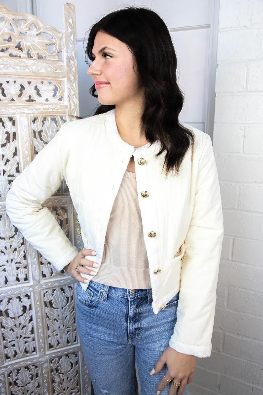 Huge Savings On Must-Have Clothing Essentials Coppelia Jacket, Cream Tan | Steve Madden