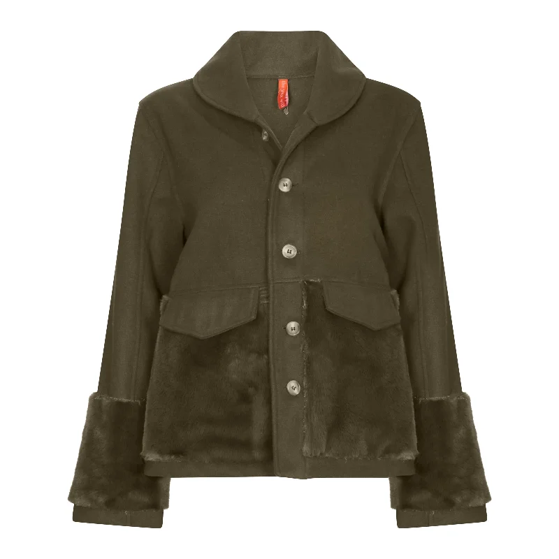 Women's Clothes Brooklyn Jacket Forest Green