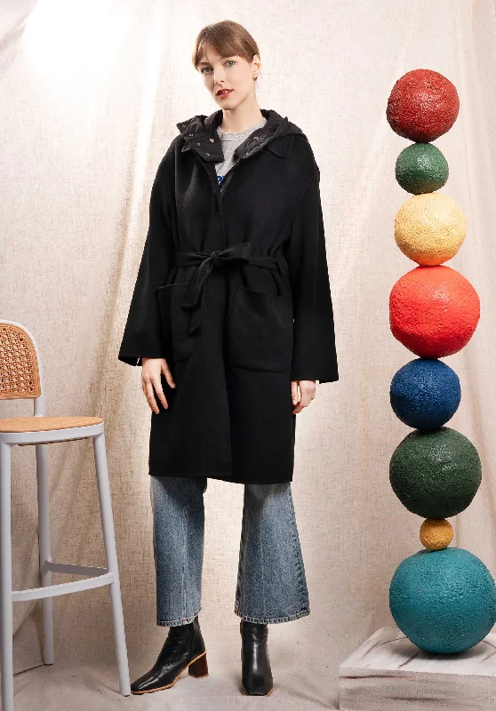 Chic Clothing For Women Coat Artist 0501-Black