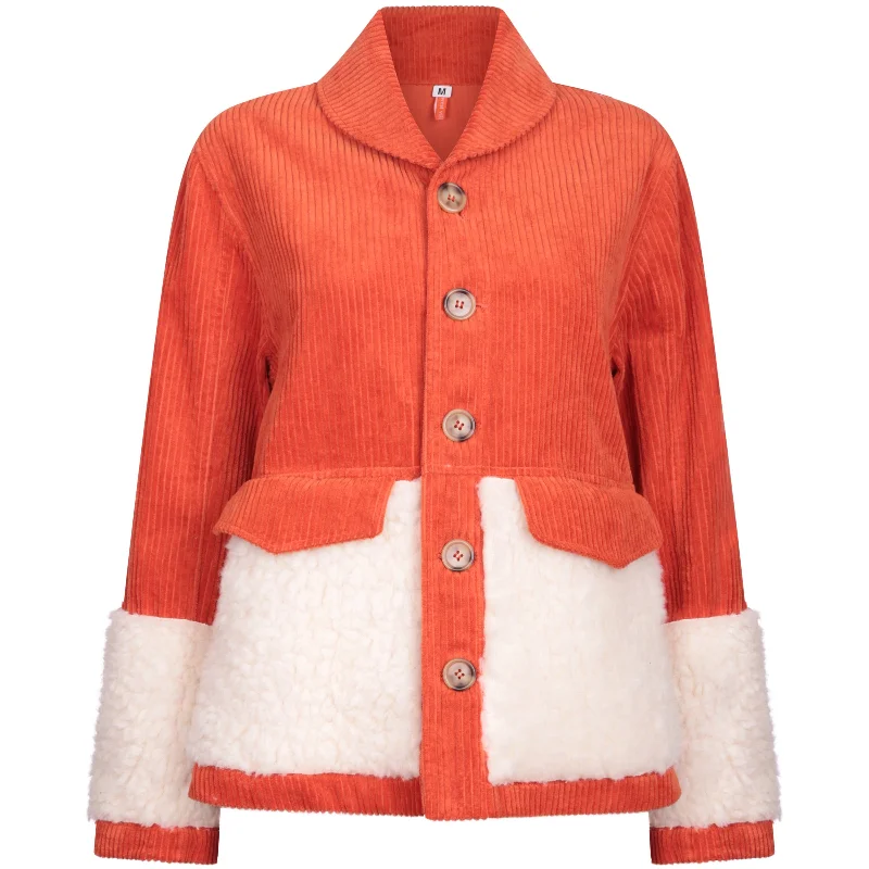 Casual Chic Clothing For Women Brooklyn Jacket Orange