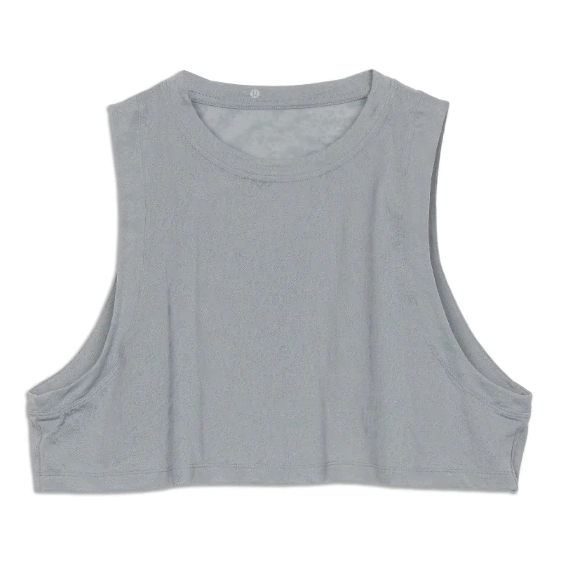 Women's Vacation Garments All Yours Crop Tank Top - Resale