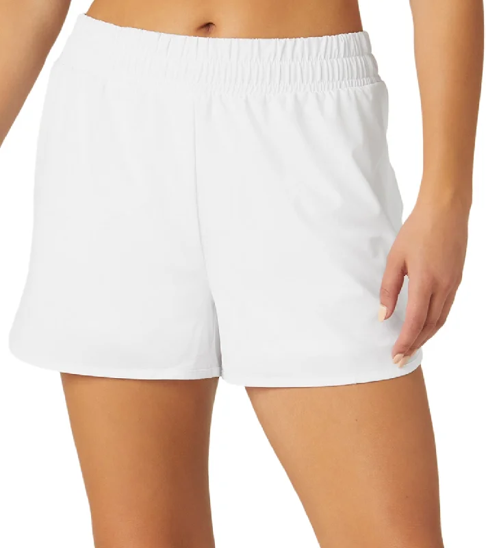 Women's Outdoor Activity Garments Beyond Yoga In Stride Lined Short True White