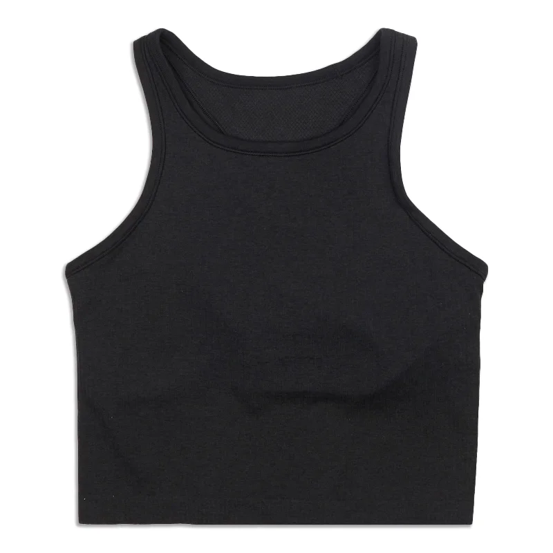 Women's Evening Apparel Ebb To Street Cropped Racerback Tank Top - Resale