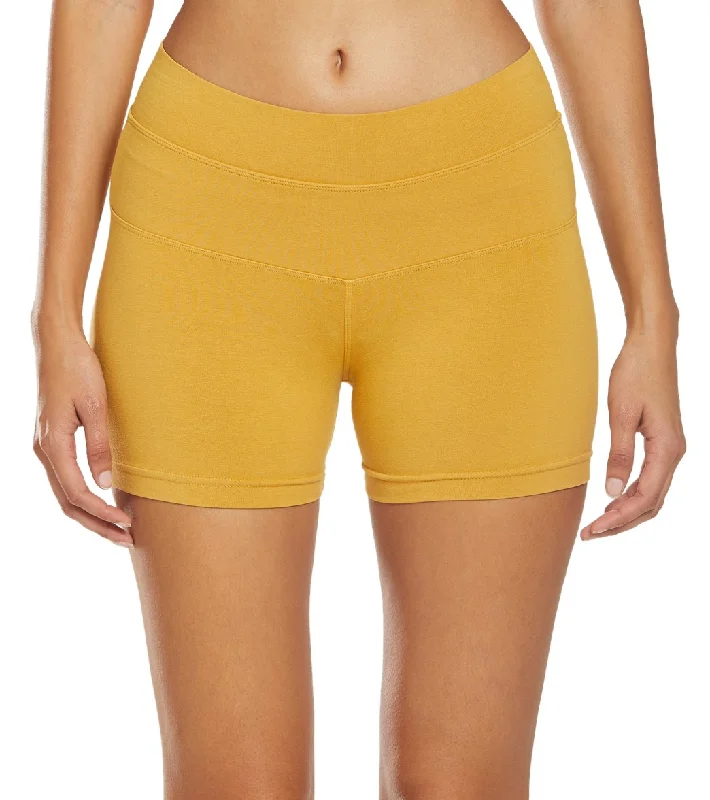 Women's Clothes And Apparel Sets Hard Tail High Rise Yoga Booty Shorts Honeygold