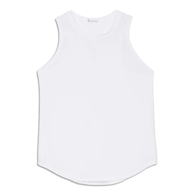 Women's Occasion Wear Clothes High Neck Running And Training Tank Top - Resale