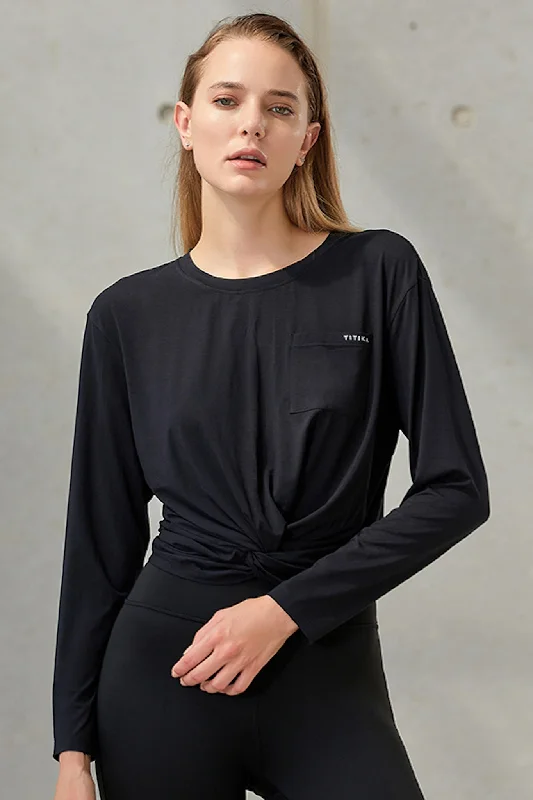 Casual Clothing For Women Aurora Cropped Long Sleeve