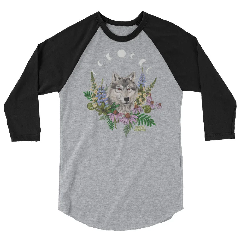 Women's Sporty Clothes Lone Wolf Baseball shirt