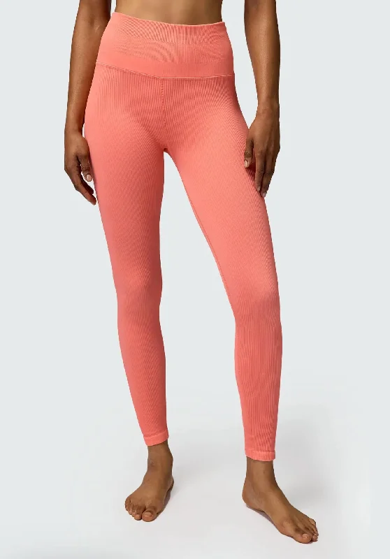 Women's Comfy Attire For Lounging Love Sculpt 7/8 Legging In Flamingo