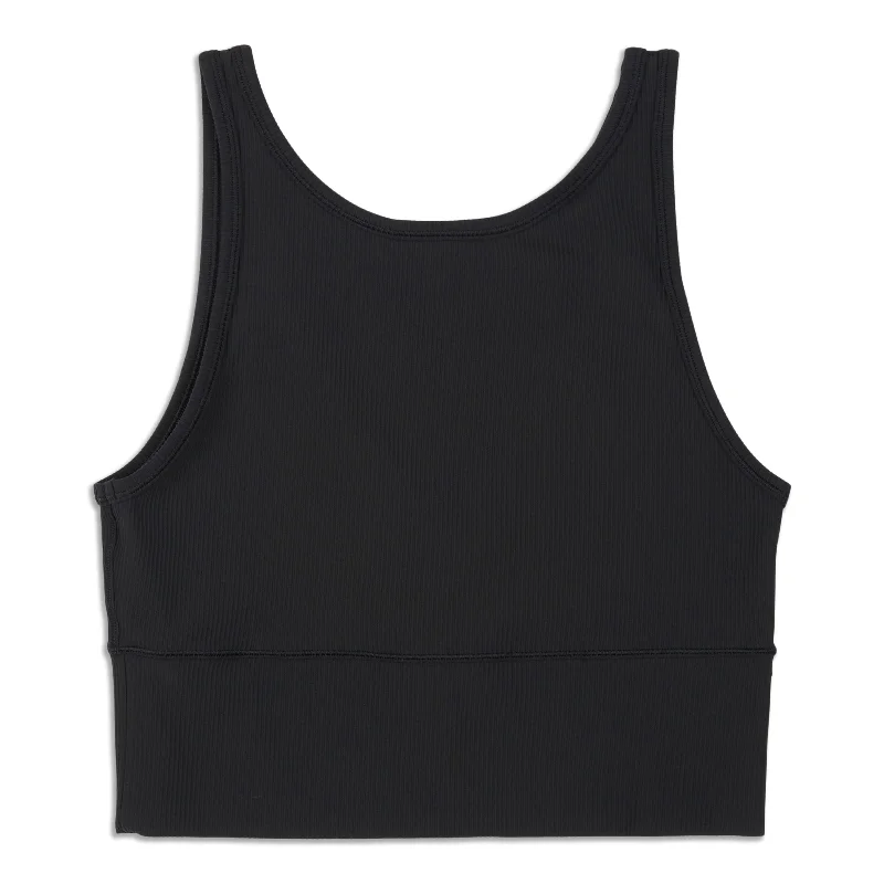 Classic Women's Apparel Power Pivot Ribbed Tank Top - Resale