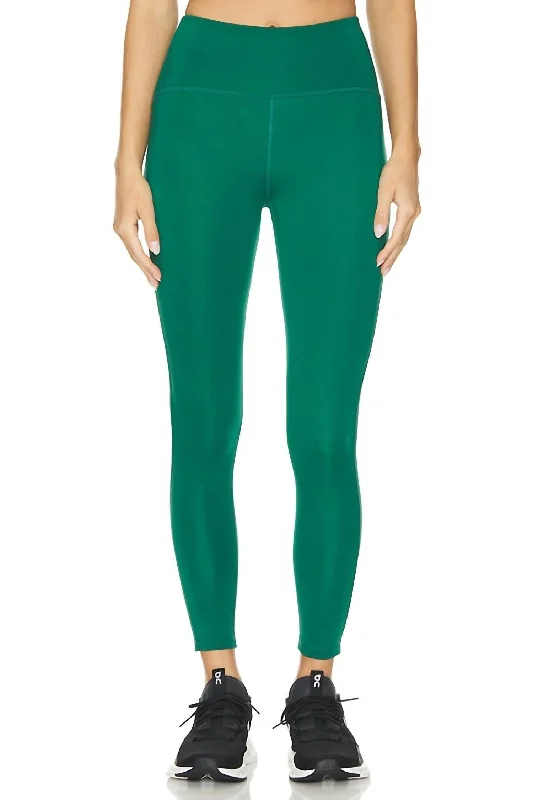 Women's High-End Clothing Powerbeyond Strive Midi Legging In Meadow Green