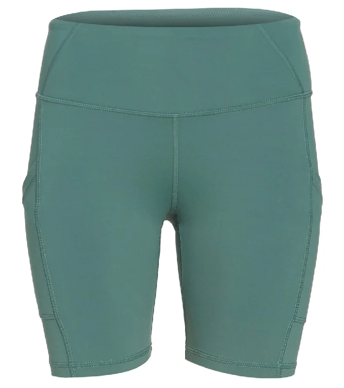 Women's Evening Outfit prAna Electa Yoga Shorts Peacock