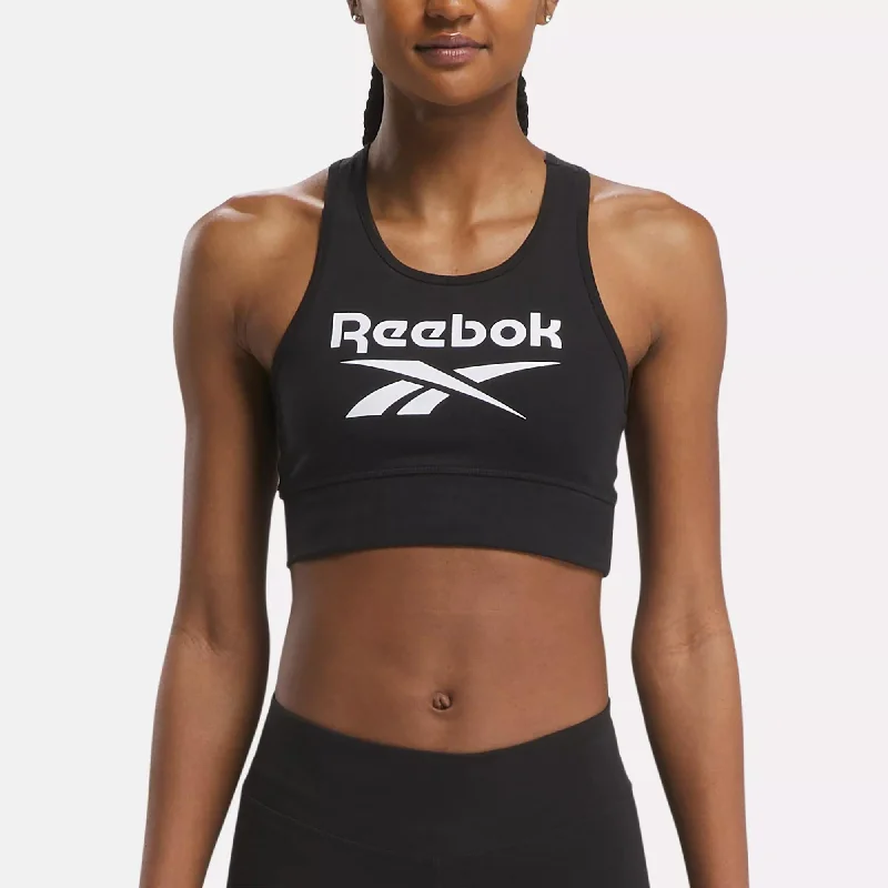 Women's Casual Clothing For Lounging Reebok Identity Sports Bralette