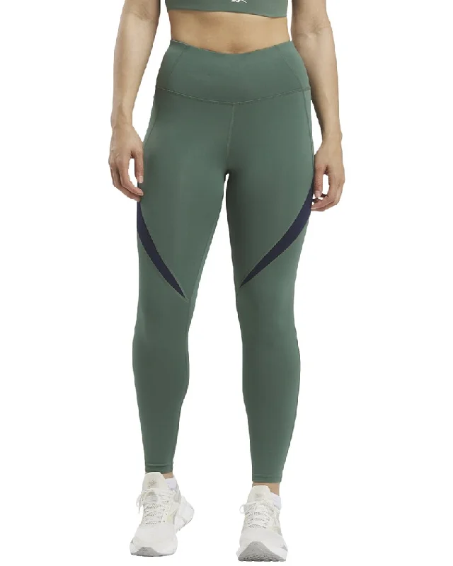 Women's Comfortable Clothes For Weekends Reebok Train Colorblock Tight