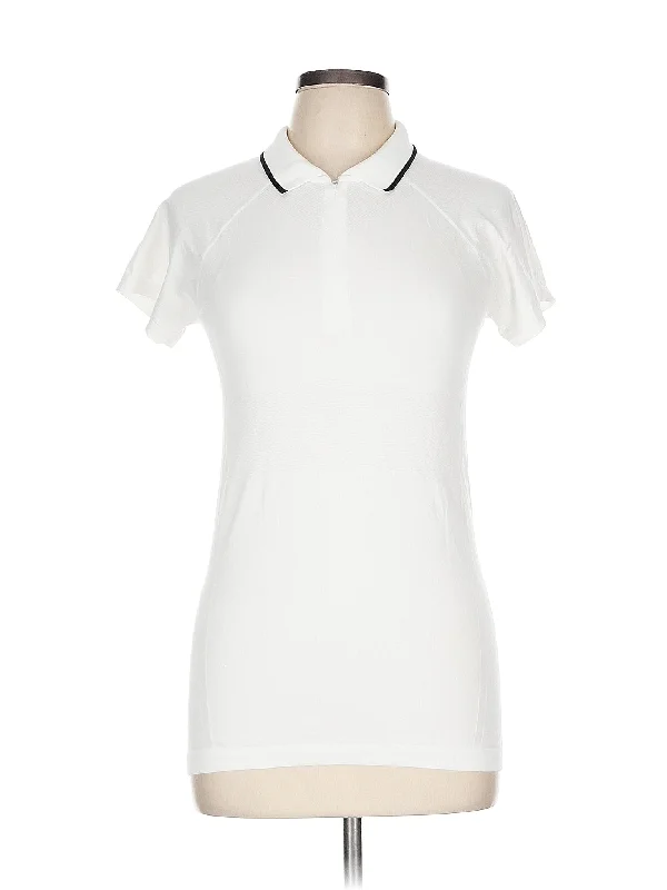 Women's Chic Outfit Short Sleeve Polo