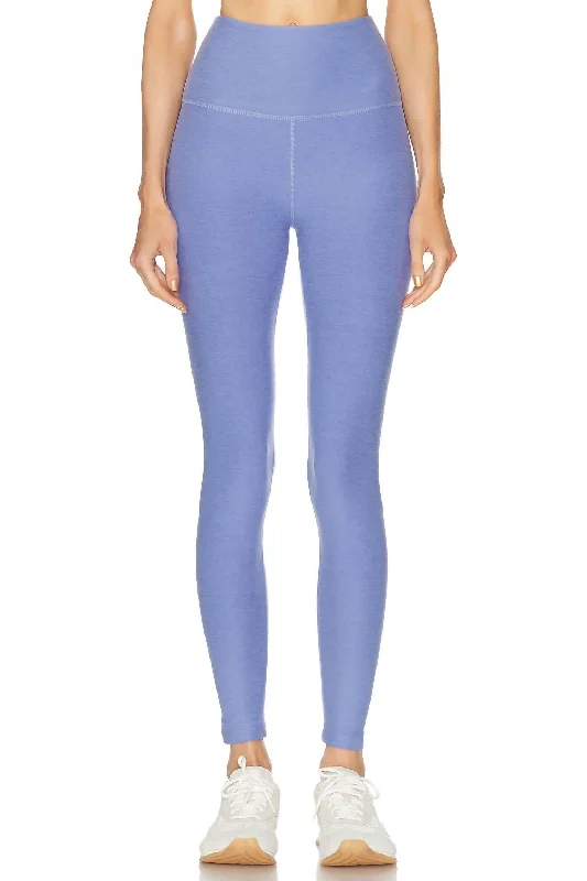 Modern Women's Outfit Spacedye Caught In The Midi Hw Legging In Periwinkle Cloud Heather