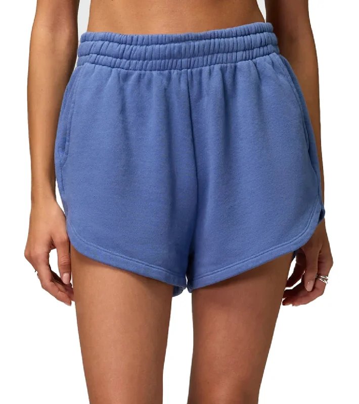 Women's Plus-Size Attire Spiritual Gangster Sadie Short Pacific Blue