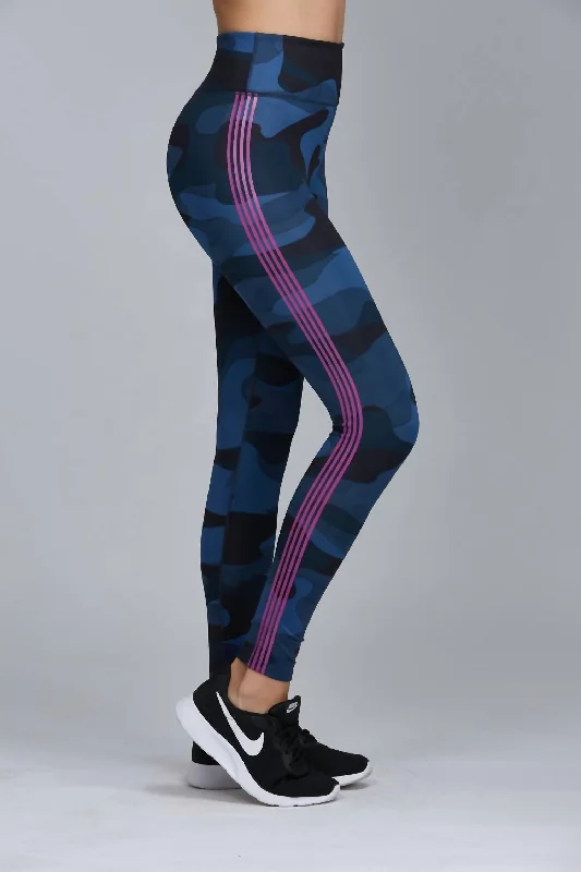 Women's Seasonal Garments Warrior Legging In Blue