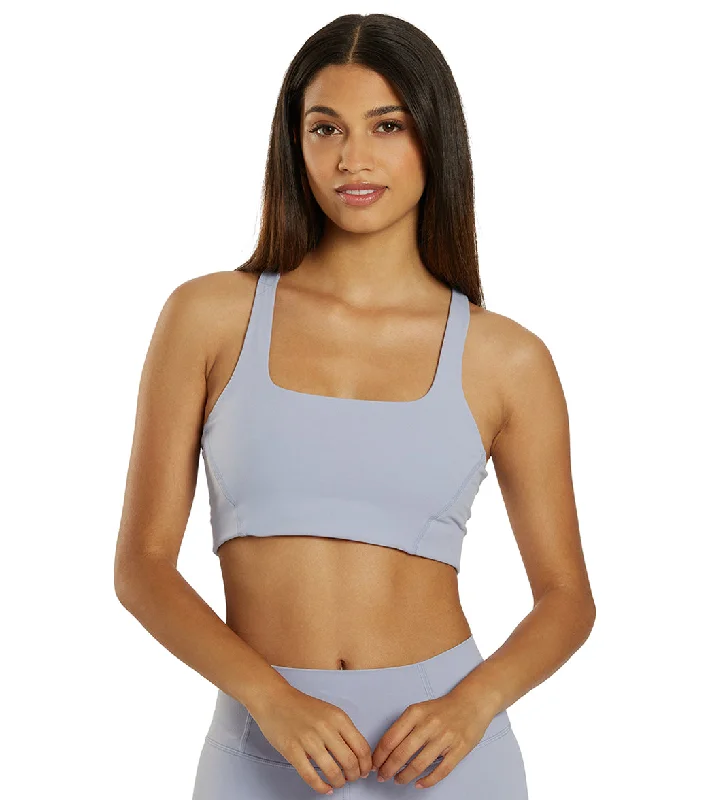 Women's Clothing For Holiday Travel Free People Never Better Square Neck Bra Platinum