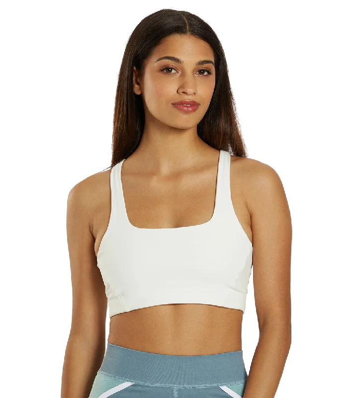 Women's Office Clothing Free People Never Better Square Neck Bra White