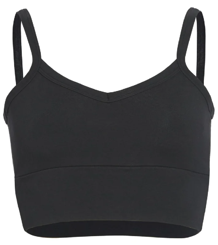 Affordable Women's Garments Hard Tail Low Back V Yoga Sports Bra Black