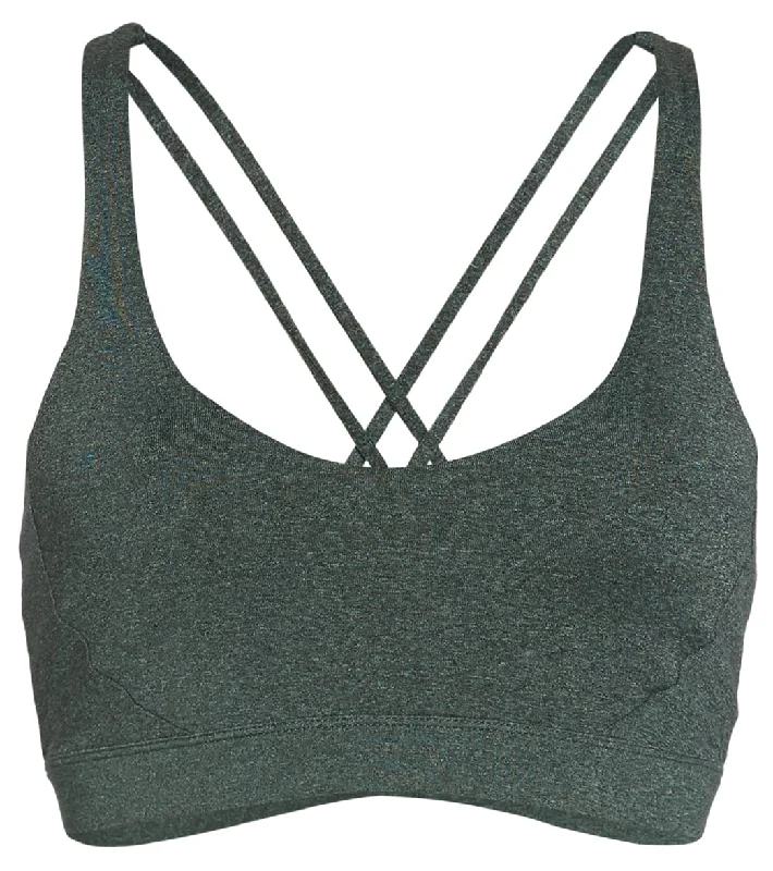 Women's Party Outfit prAna Yoga Sports Bra Jadeite Heather